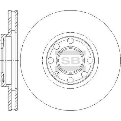Hi-Q KOČIONI DISK PREDNJI SD5107 – Težina 4,95 kg