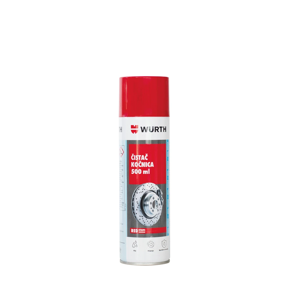 WURTH ČISTAČ KOČNICA RED STRIPE 500ml W0890108101