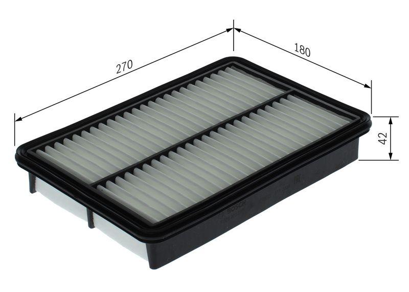 BOSCH FILTER VAZDUHA F026400347 – Uložak filtera