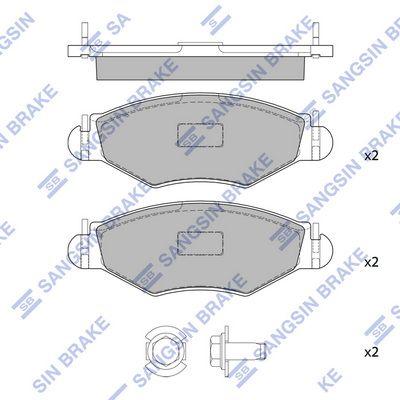 Hi-Q DISK PLOČICE PREDNJE SP1179 – Širina 131 mm Hi-Q DISK PLOČICE PREDNJE SP1179 – Širina 131 mm