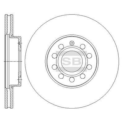 Hi-Q KOČIONI DISK PREDNJI SD5405 – Težina 7,56 kg Hi-Q KOČIONI DISK PREDNJI SD5405 – Težina 7,56 kg
