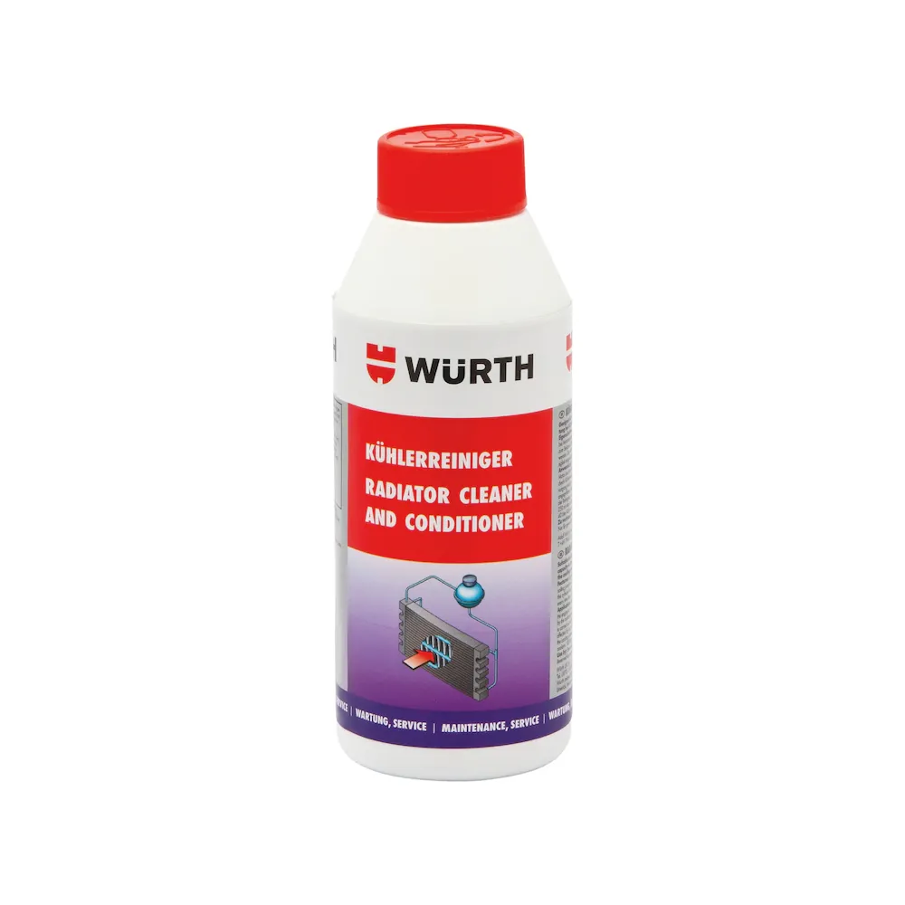 WURTH ĆISTAĆ SISTEMA ZA HLAĐENjE 250ml W5861510250 – pH vrednost 9,8 - 11,4 pH