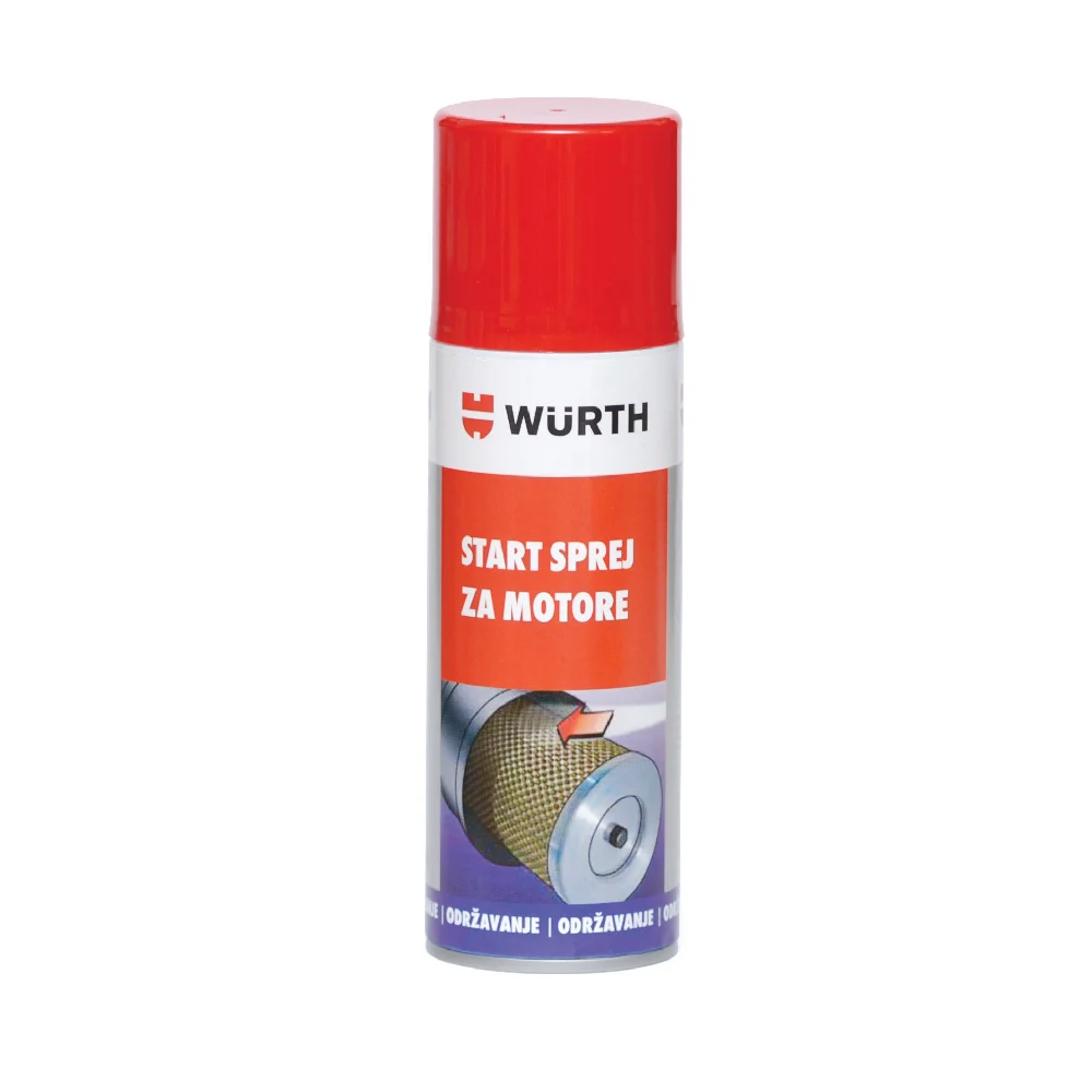 WURTH START SPREJ ZA MOTORE W089011942 – Zapremina 200 ml WURTH START SPREJ ZA MOTORE W089011942 – Zapremina 200 ml