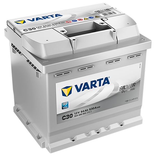 VARTA AKUMUL. 12V 54AH D+ VARTA SILVER VA54AHD+ – Struja hladnog starta 530 A