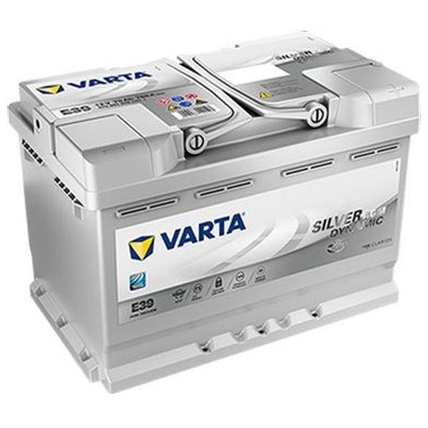 VARTA AKUMUL. 12V 70AH D+ AGM VARTA SILVER VA70AHD+AGM – Struja hladnog starta 760 A