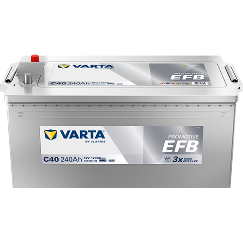 VARTA AKUMUL. 12V 240AH L+ VARTA SILVER EFB VA240AHL+EFB – Dimenzije Dužina,širina,visina 518/276/242
