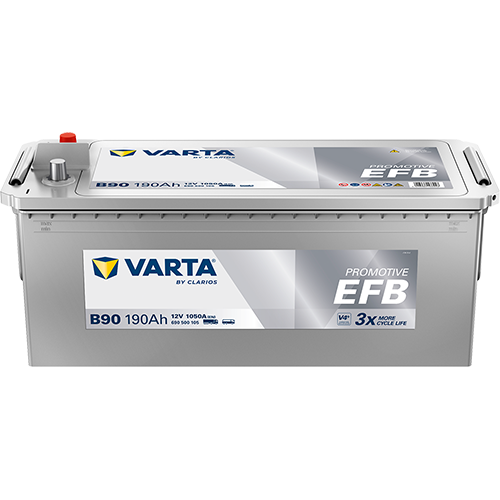VARTA AKUMUL. 12V 190AH L+ VARTA SILVER EFB VA190AHL+EFB – Struja hladnog starta 1050 A