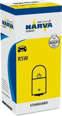 NARVA SIJALICA 12V 5W BA15S - R5W 171713000-NAR – Nominalna snaga 5 W
