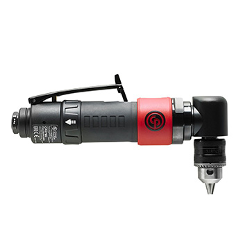 CHICAGO PNEUMATIC PNEUMATSKA BUŠILICA UGAONA RV 3/8 CP879C – Kapacitet stezne glave 10 mm