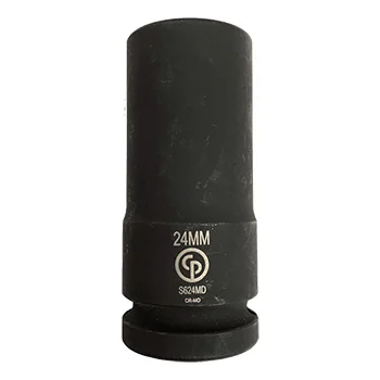 CHICAGO PNEUMATIC NASADNI KLJUČ DUBOKI 24 mm 120-00099 – Dužina,širina dna, širina 85/35/36 mm