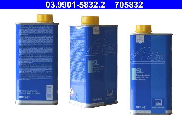 ATE ULJE ZA KOČ. DOT 4 SL 1L ATE 705832 – Zapremina 1 l