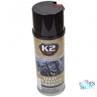 K2 SPREJ ZA KAIŠ 400ml W126 – Količina 400 ml K2 SPREJ ZA KAIŠ 400ml W126 – Količina 400 ml