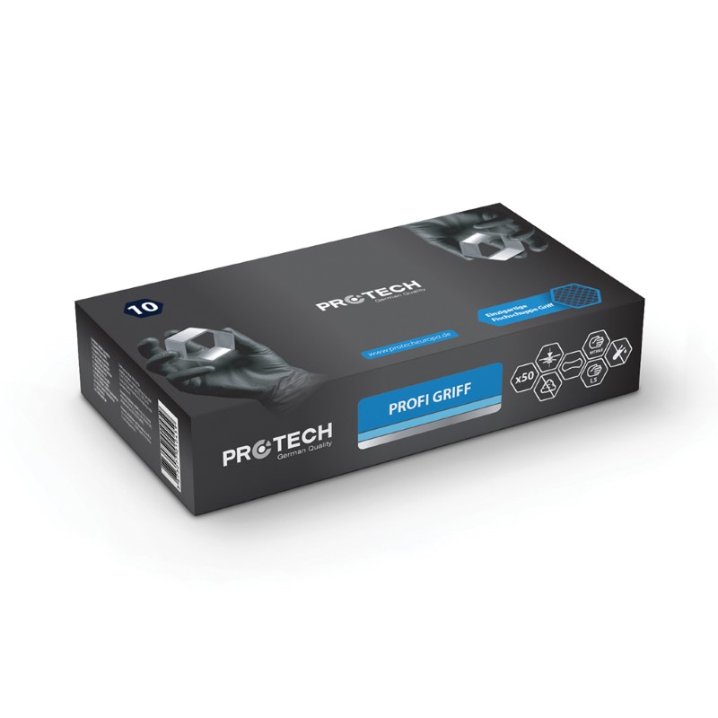 PROTECH RUKAVICA PROFI GRIFF VEL.10 (50kom) 3873077010459 – Norma/standard EN 374