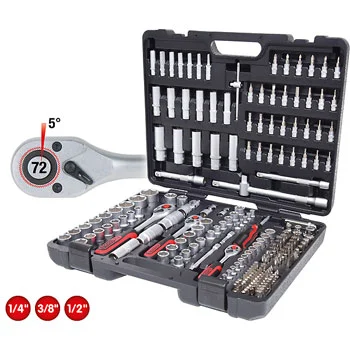 KS TOOLS GEDORE 1/4 inc+3/8inc+1/2inc, 195 kom 917.0795