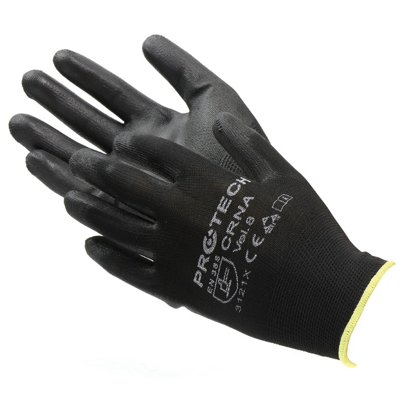 PROTECH RUKAVICA CRNA VE.9 12/1 3873077016208 – Otpornost na abraziju 2