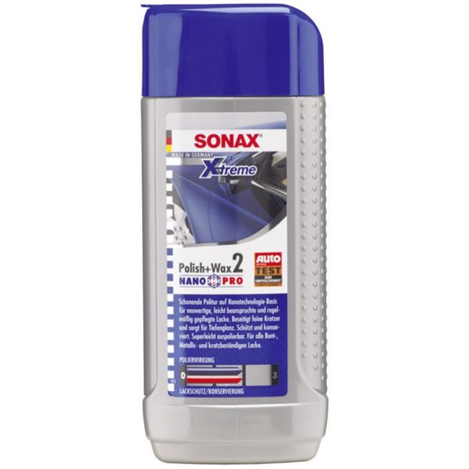SONAX XTREME POLIR + VOSAK S207100 – Količina 250 ml
