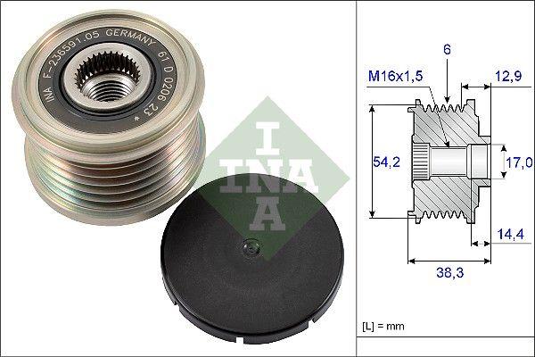 INA REMENICA ALTERNATORA 535019410 – za broj proizvođača F-236591.05/.07