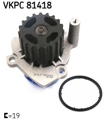 SKF PUMPA VODE VKPC81418 – Broj zubaca 19 SKF PUMPA VODE VKPC81418 – Broj zubaca 19