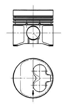 KOLBENSCHMIDT KLIPOVI VW/AUDI 1,9TD STD 91429600 – Proizvodni broj 079133